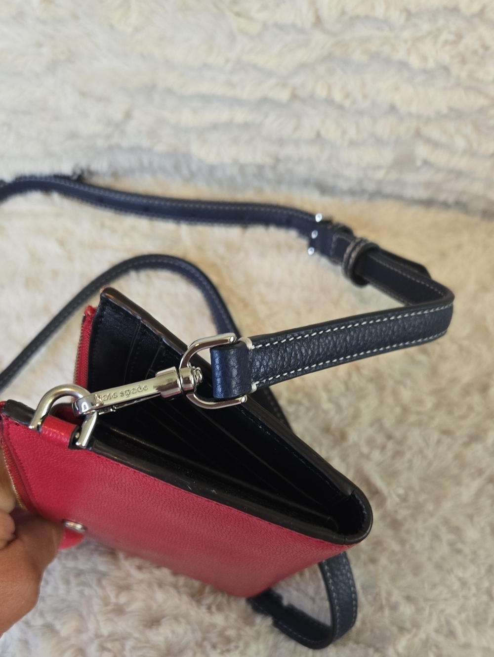 Rebecca Minkoff Red Crossbody Wallet - Picture 10 of 10
